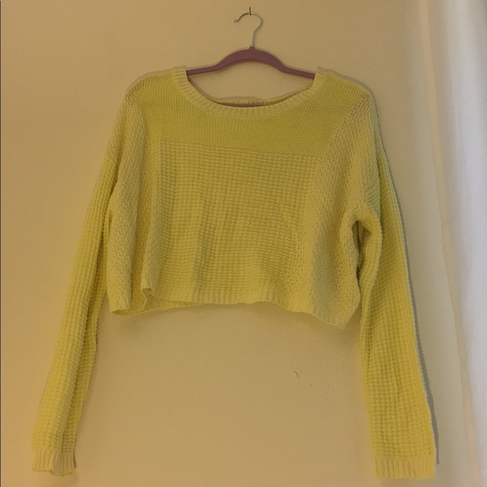 Urban Outfitters "Silence + Noise" Cropped Sweater
